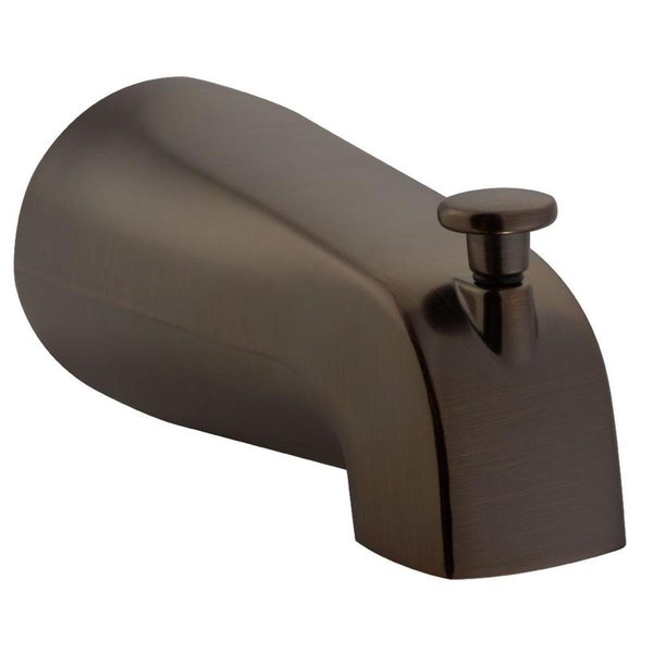 Chesterfield Leather NPT Connection Tub Spout with Diverter, Oil-Rubbed Bronze CH2635205